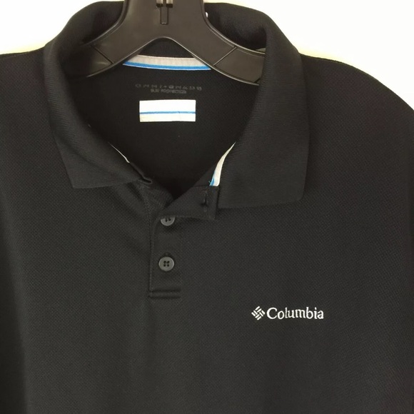 Columbia Other - Columbia Short Sleeve Omni Shade Black Polo Shirt